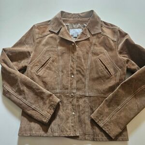 Wilsons Y2K Womens Leather Jacket~Size L~EUC